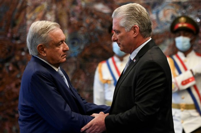 Andres Manuel Lopez Obrador Miguel Diaz Canel Cuba Mexico