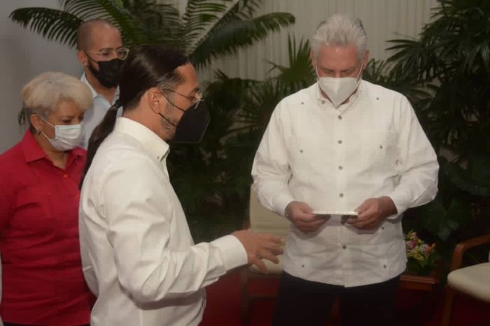 Freddy Ñáñez Cuba Diaz Canel