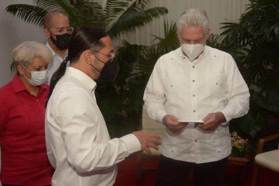 Freddy Ñáñez Cuba Diaz Canel