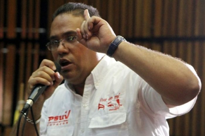 Juan Carlos Aleman PSUV avión