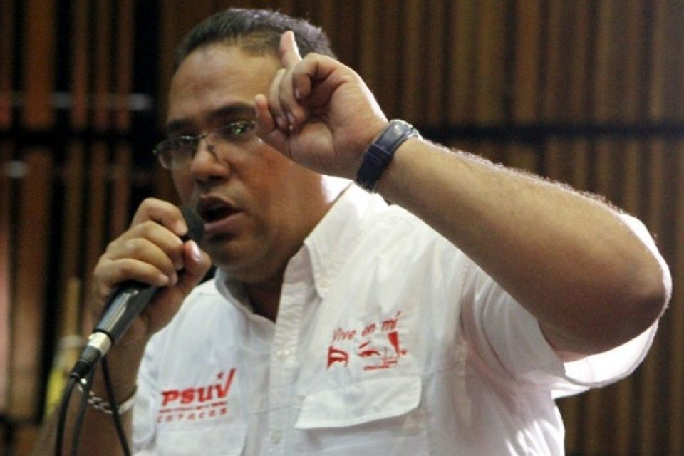 Juan Carlos Aleman PSUV avión