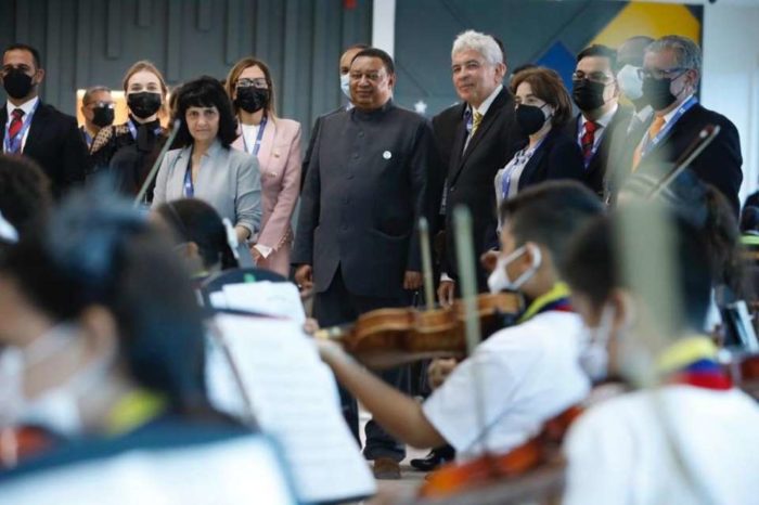 Mohammad Barkindo OPEP secretario general Venezuela mayo 2022 Foto Twitter oficial