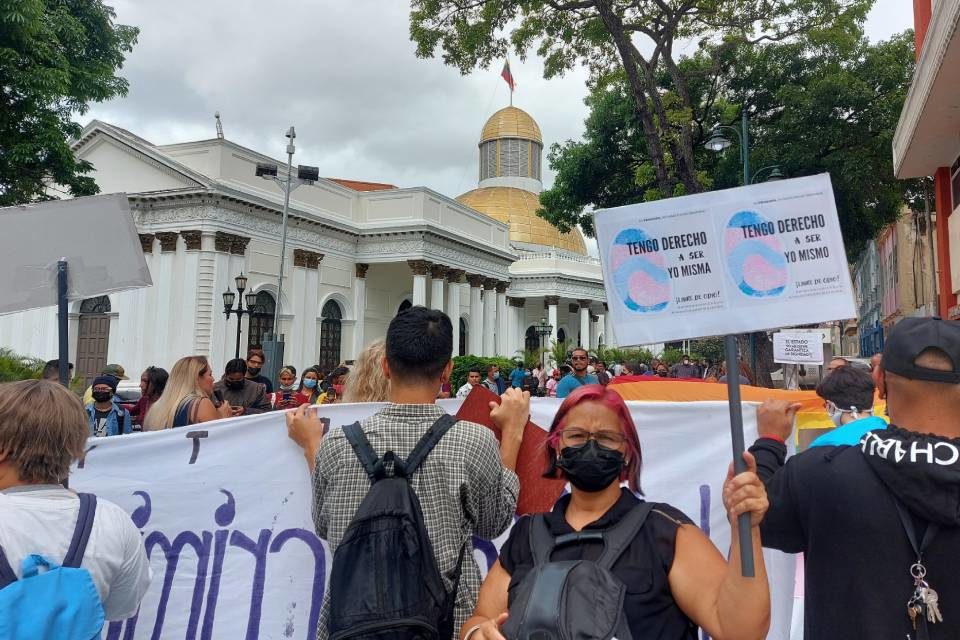 Protesta an LGBTI