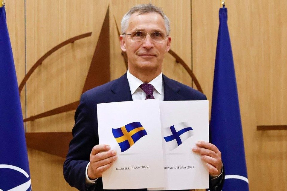 Stoltenberg Suecia Finlandia OTAN