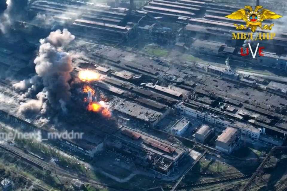 Ucrania Rusia Azovstal guerra