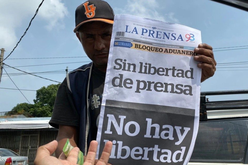 prensa libertad de expresión periodismo Nicaragua VOA Houston Castillo Vado periodistas