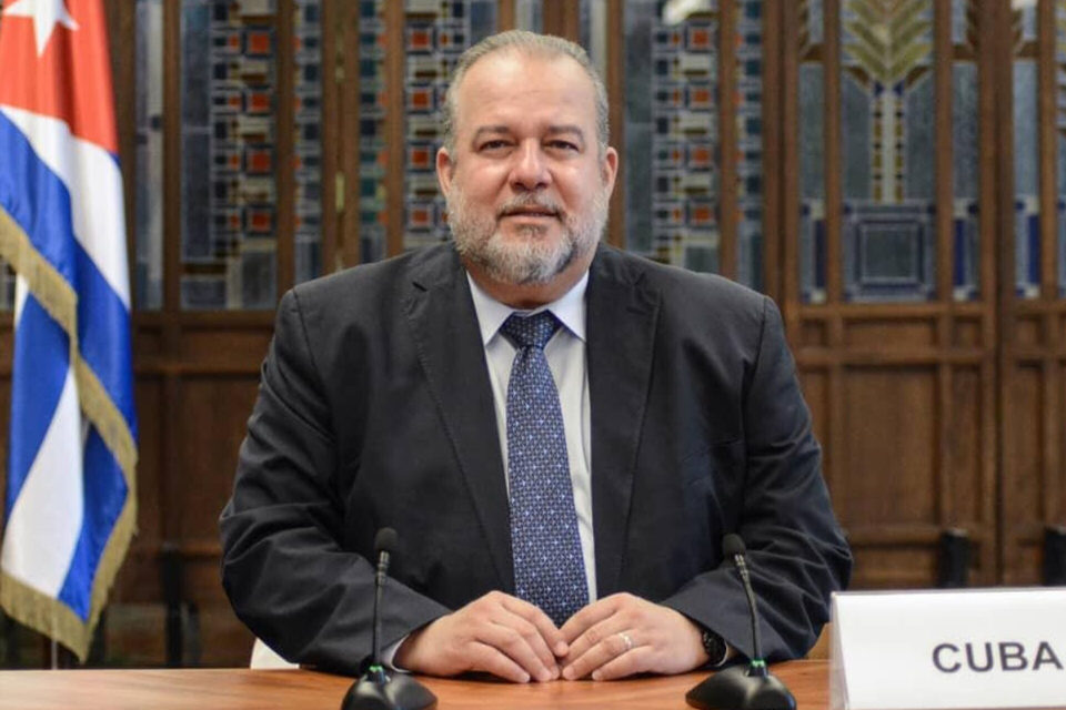 primer ministro de Cuba, Manuel Marrero Cruz