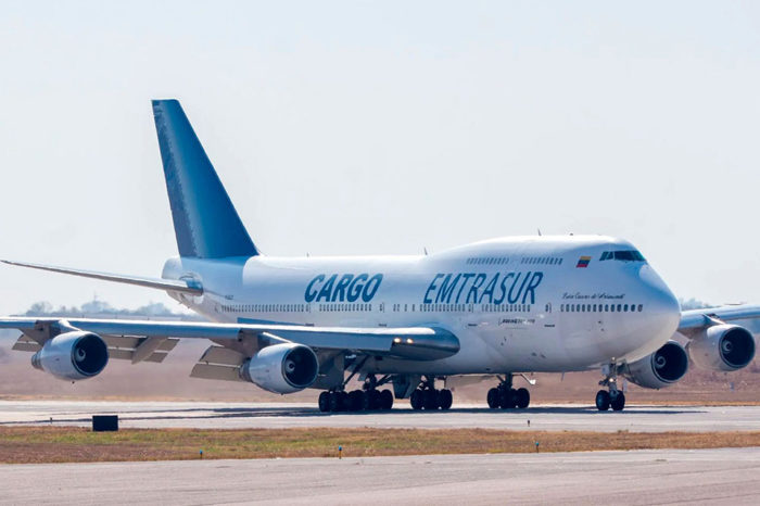 Argentina inmovilizó avión venezolano