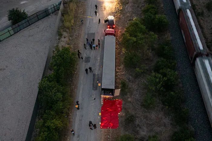 Camion migrantes pena de muerte chofer EEUU