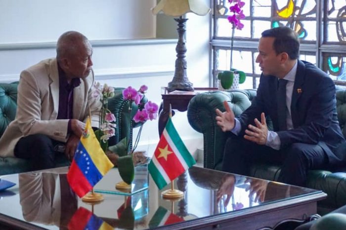 Embajador Surinam viceministro Venezuela