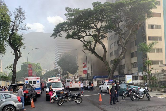 Incendio Belmont Chacao 07.06.2022