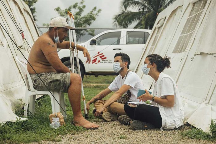 Médicos Sin Fronteras atención Darién