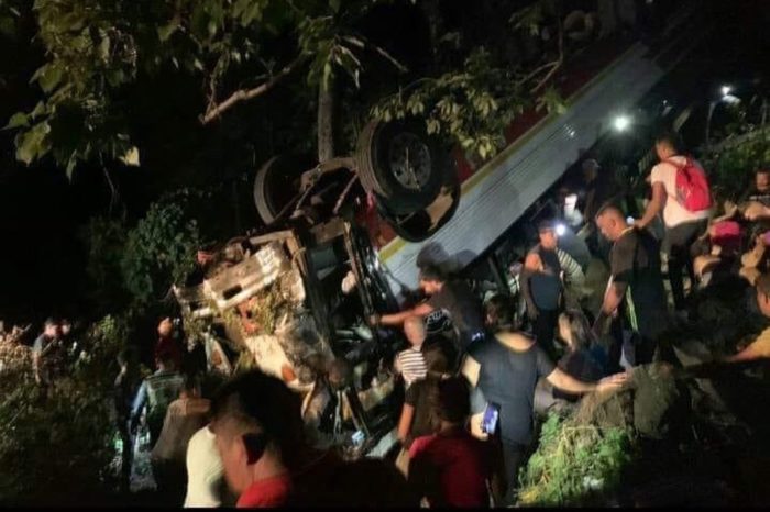 Autobus Nicaragua migrantes venezolanos