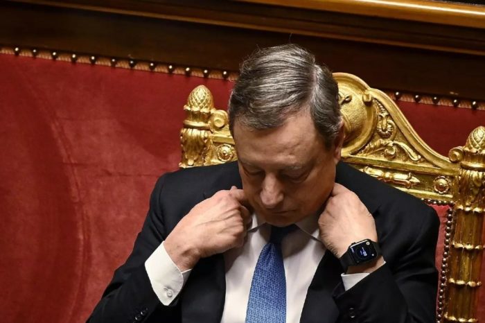 Mario Draghi Italia parlamento
