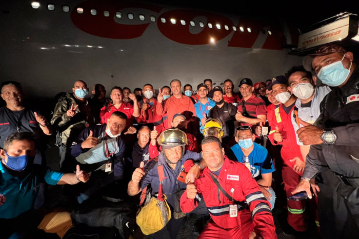 Misión de bomberos especialistas y técnicos de PDVSA,