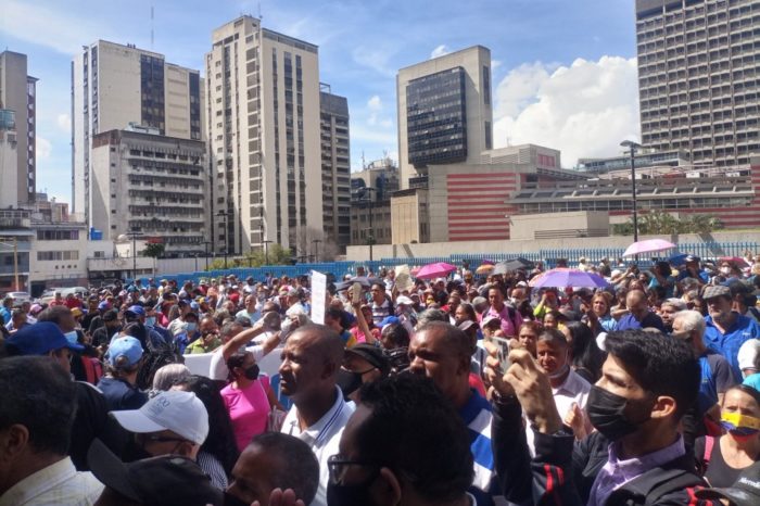 Docentes protesta Caracas 04.08.2022 Onapre