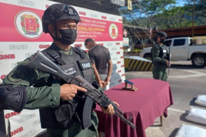FANB quimicos incautados Táchira