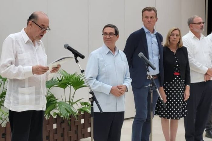 Leyva Colombia Rodriguez Cuba dialogo paz ELN