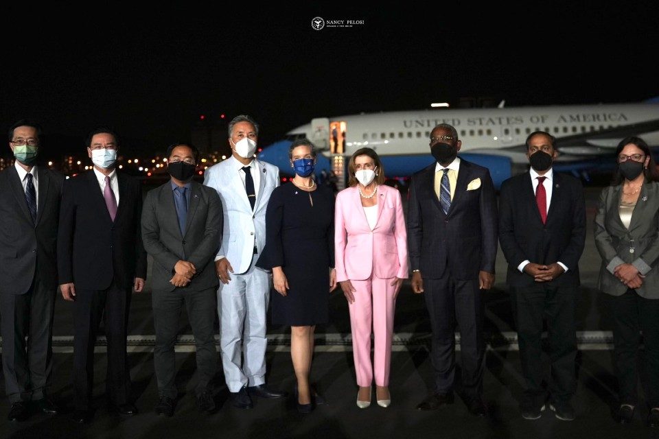 Nanci Pelosi Taiwán
