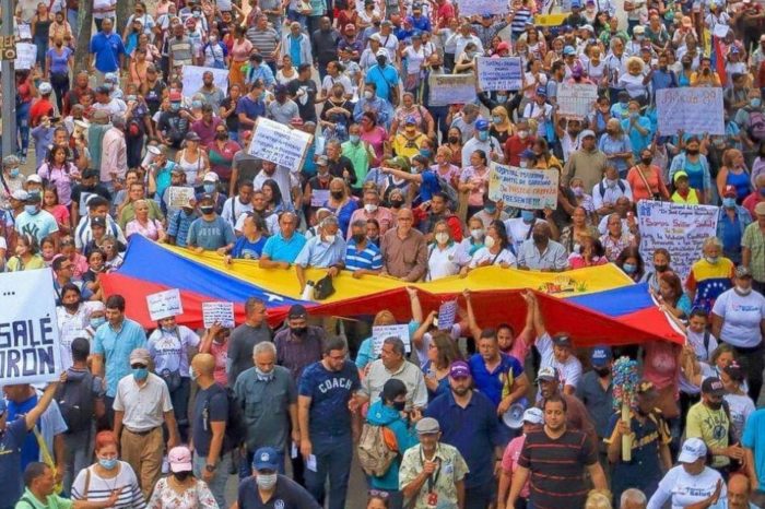Onapre Marcha contra instructivo 11 agosto 2022 Foto de Sutraucv