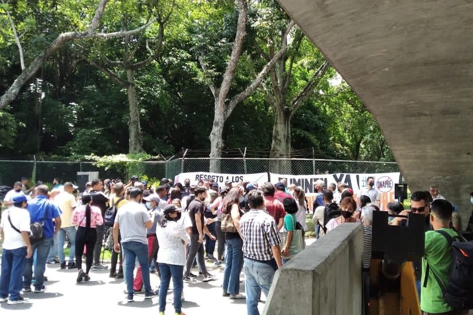Protetsa puerta tamanaco UCV asamblea instructivo onapre 18.08.2022