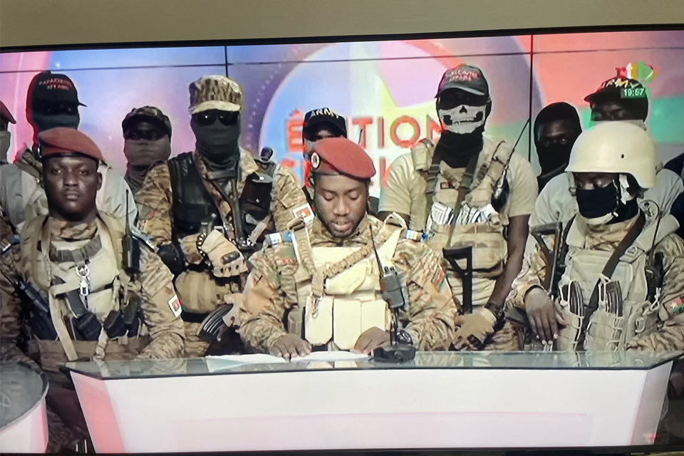 Golpe de Estado en Burkina Faso