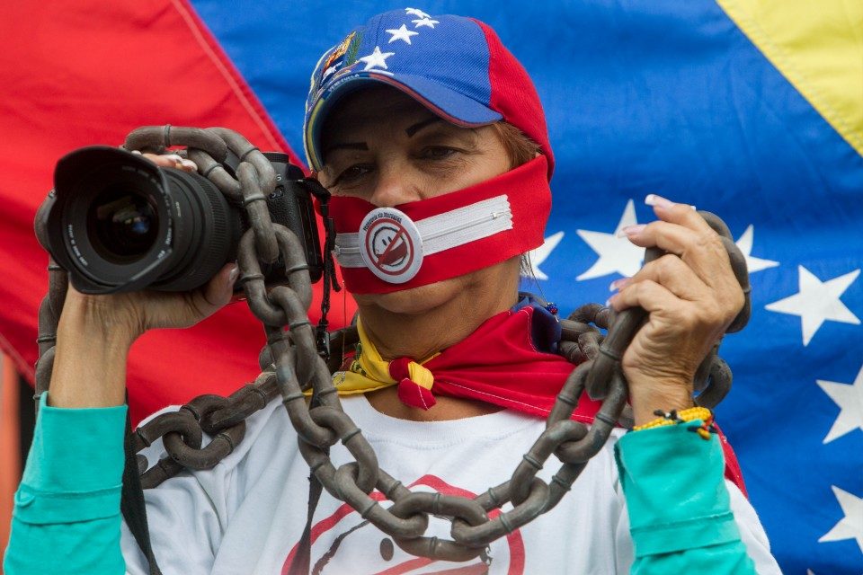 Libertad de expresión venezuela espacio público