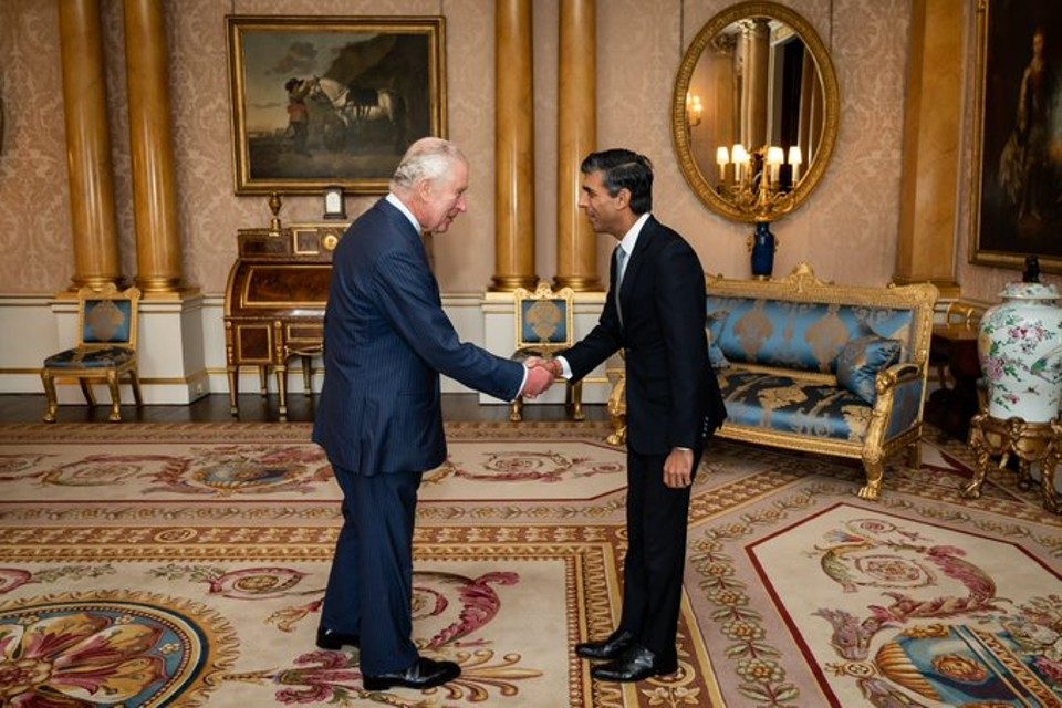 Carlos III Rishi Sunak Reino Unido