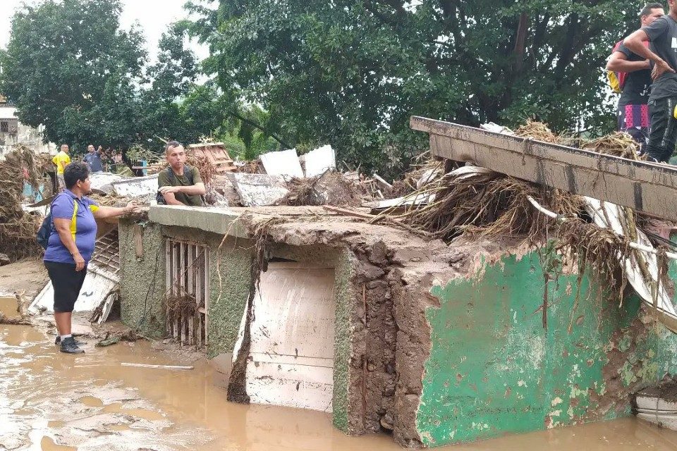 Casas Tejerías lluvias