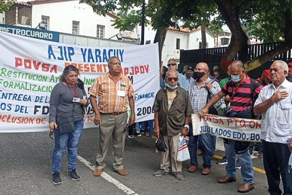 Pdvsa protesta