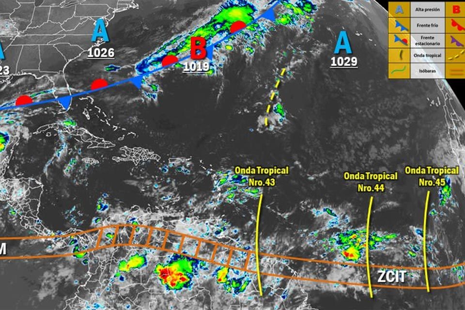 Ondas tropicales en Venezuela