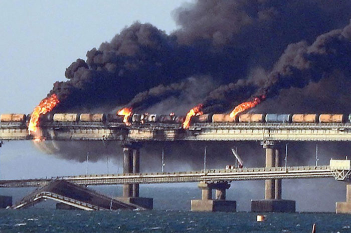 explosión puente de Crimea