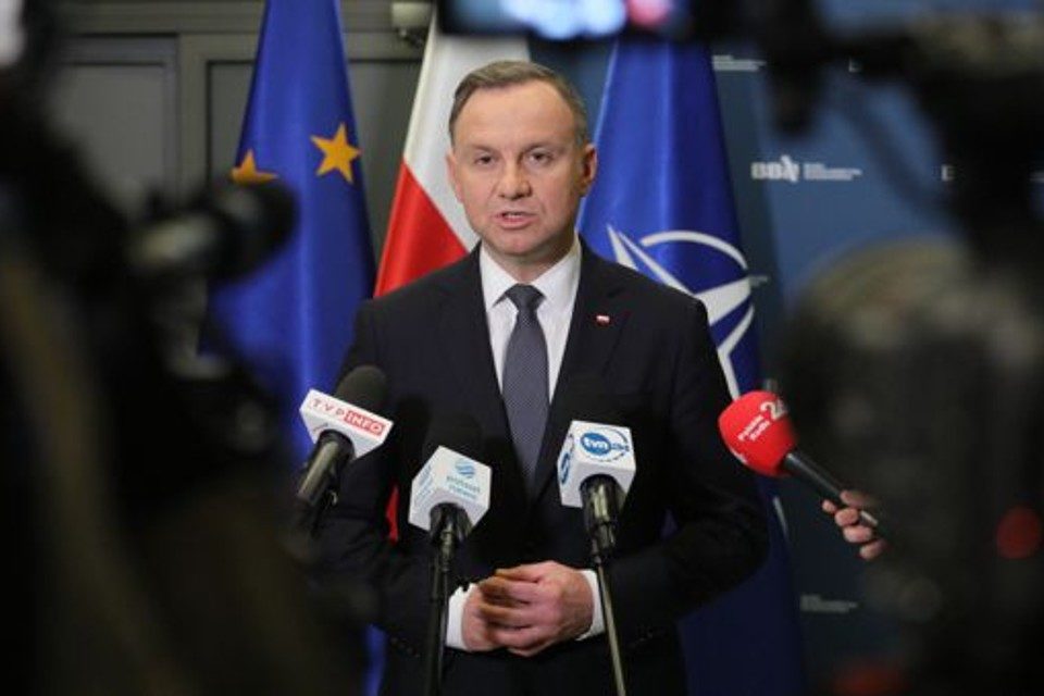 Andrej Duda Polonia misil Rusia OTAN