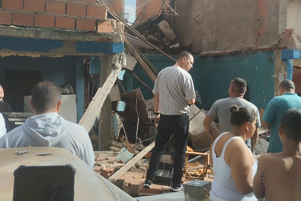 Catia explosion bombona de gas 04.11.2022