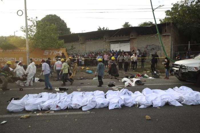 Migrantes muertos