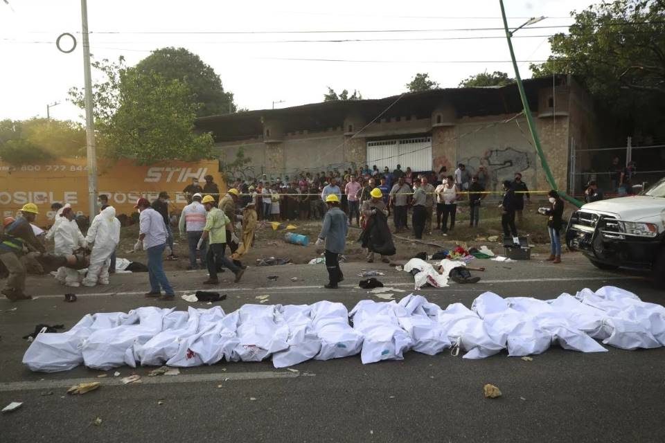 Migrantes muertos