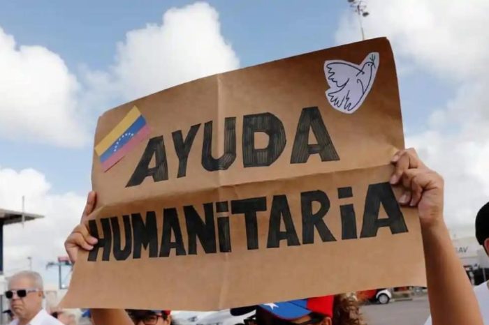 ONU Ayuda humanitaria - opositores