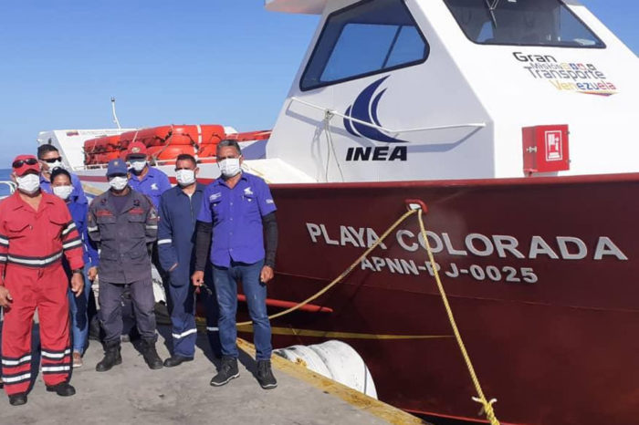 INEA establece puente marítimo entre Guanta y Cumaná