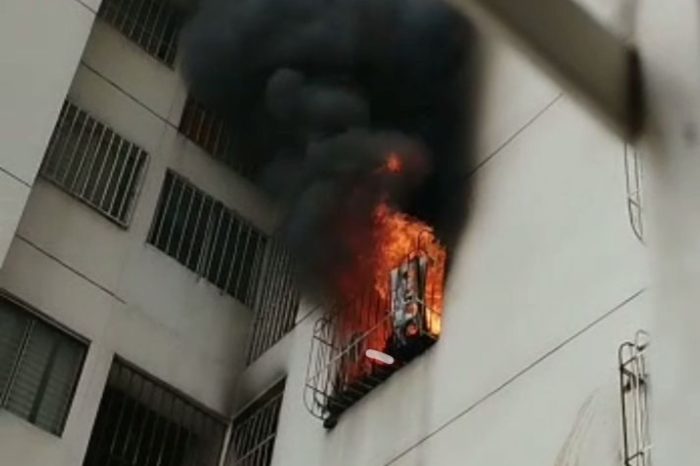 incendio parque caracas 14.11.2022