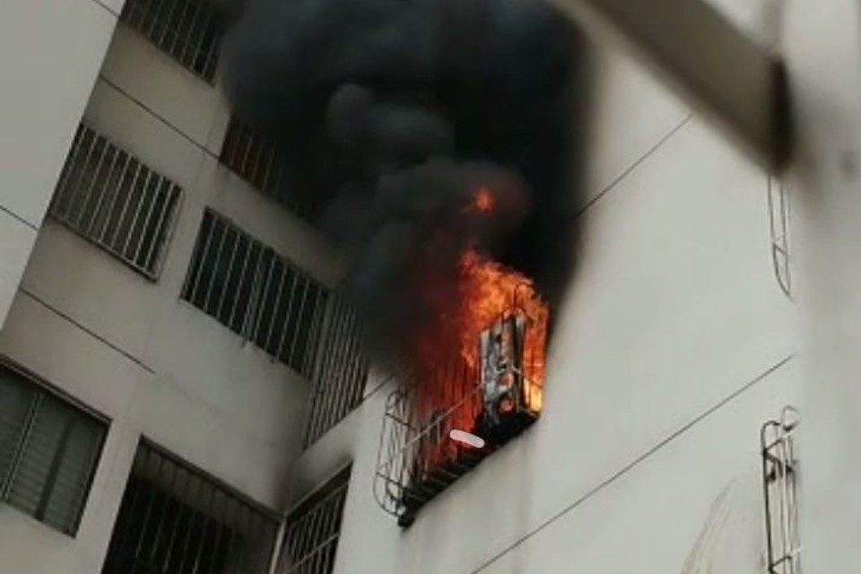 incendio parque caracas 14.11.2022