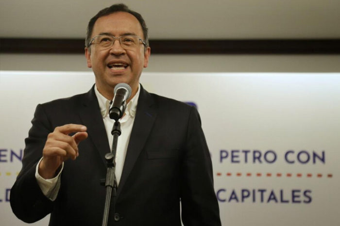 ministro del Interior de Colombia, Alfonso Prada