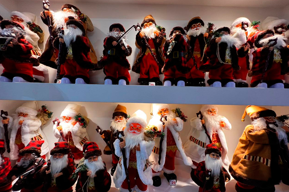 Muñecos Santa -Tienda Las Mercedes