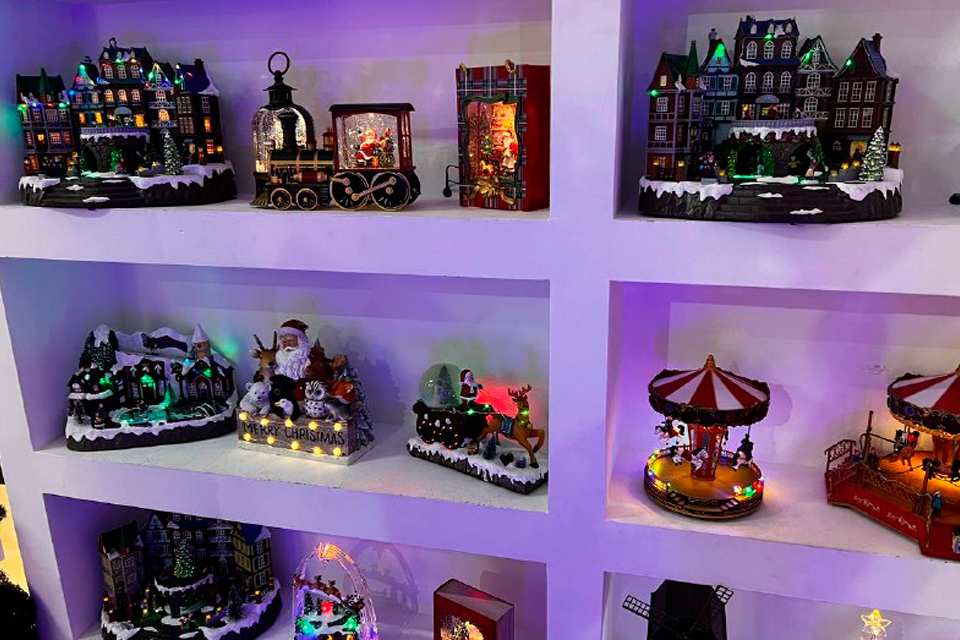 Villas Navideñas- Tienda Las Mercedes
