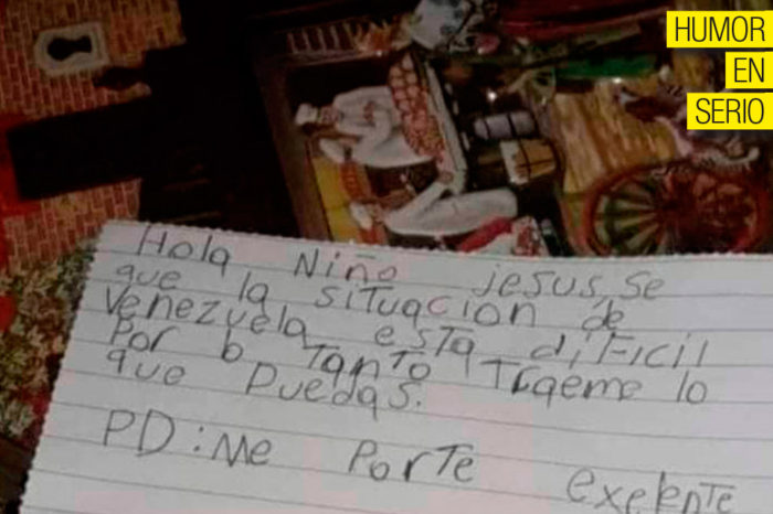 Carta al Niño Jesús