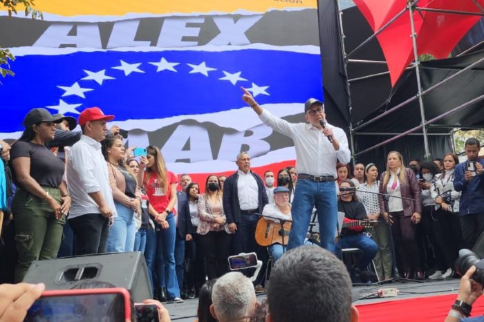 Jorge Rodriguez acto Alex Saab