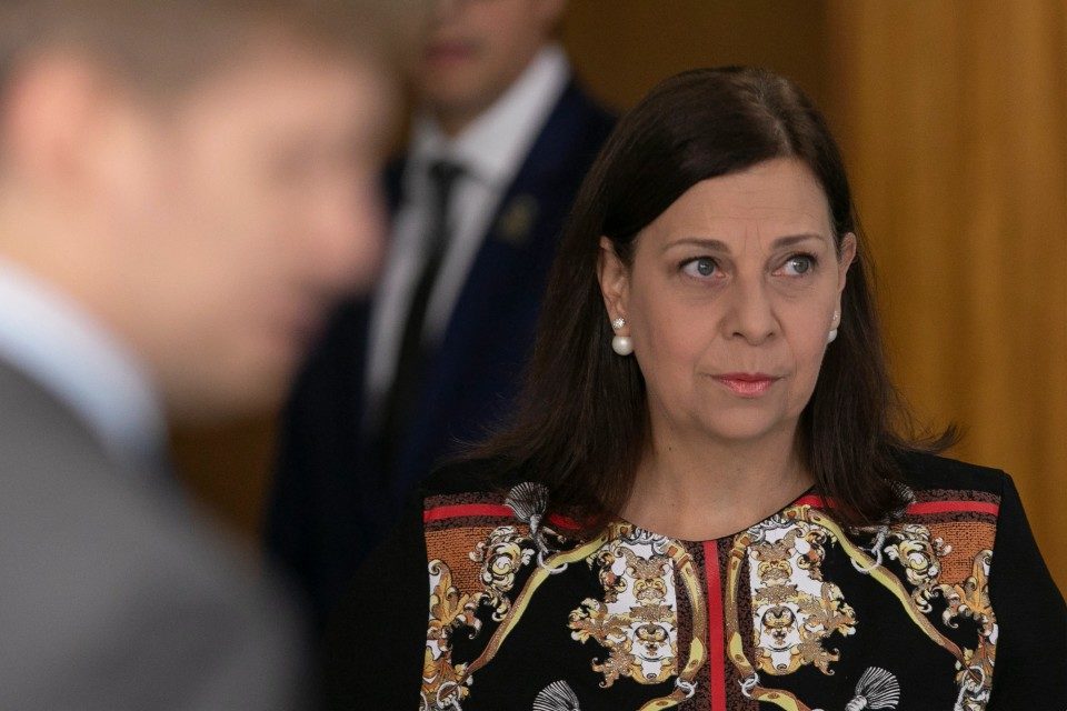 Maria Teresa Belandria representante Brasil interinato