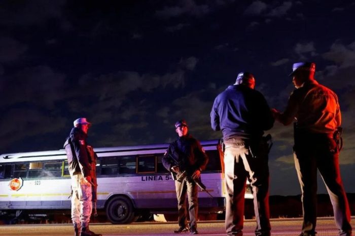 Migrantes rescatados en México