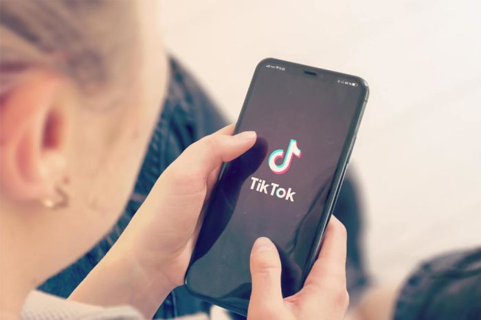 Tiktok usuario pantalla