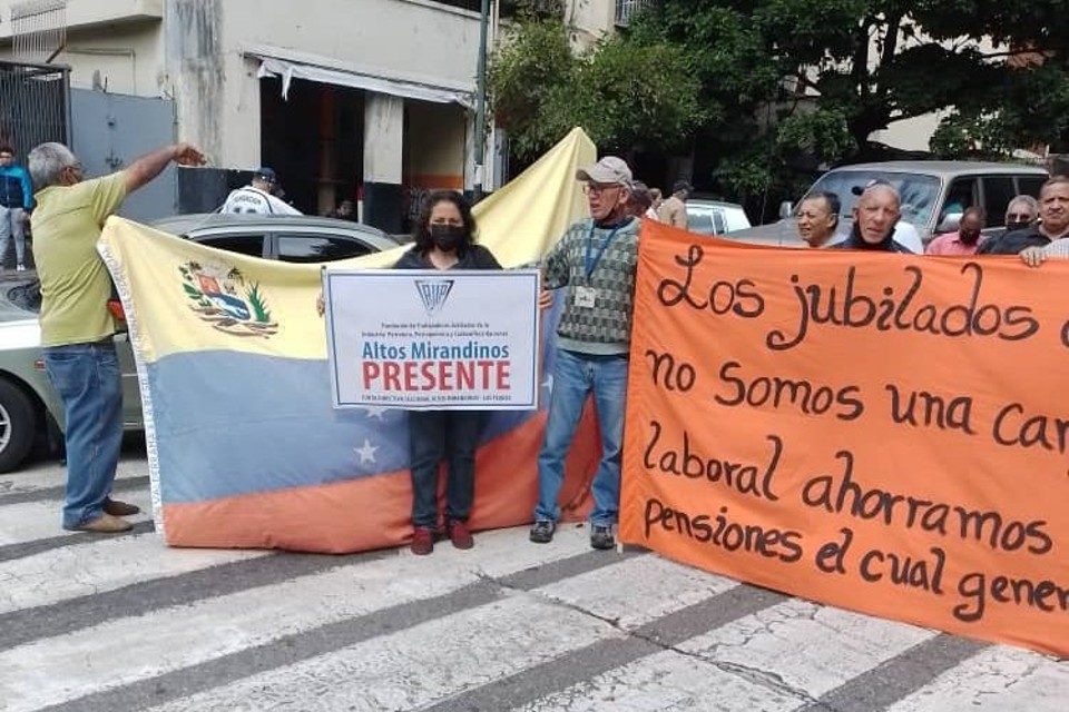 jubilados pdvsa protesta 27.12.2022
