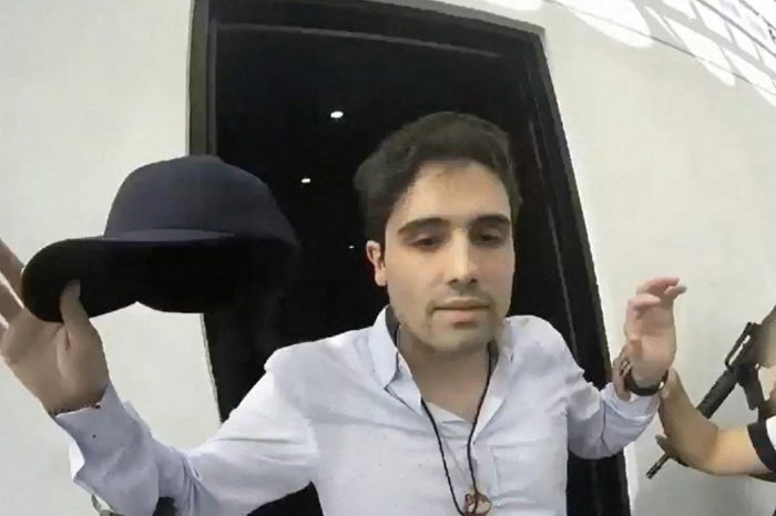 Ovidio Guzmán, hijo del encarcelado narcotraficante Joaquín "Chapo" Guzmán,